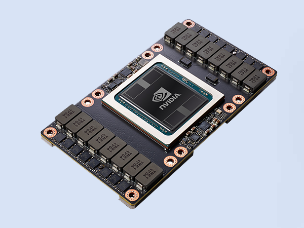 NVIDIA® V100 Tensor Core 是有史以來(lái)極其先進的數據中心 GPU，能(néng)加快(kuài) AI、高性能(néng)計算(suàn) (HPC) 和圖形技術的發展。其采用 NVIDIA Volta 架構，并帶有 16 GB 和 32GB 兩種配置，在單個(gè) GPU 中即可提供高達 100 個(gè) CPU 的性能(néng)。如(rú)今，數據科學家、研究人(rén)員(yuán)和工程師可以減少優化(huà)内存使用率的時(shí)間(jiān)，從而将更多時(shí)間(jiān)用于設計下(xià)一(yī)項 AI 突破性作(zuò)品。